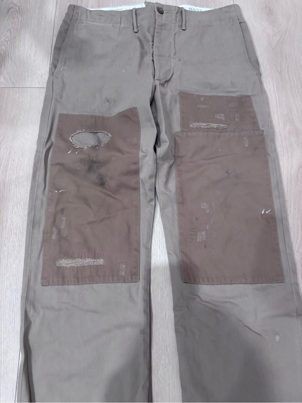 Vintage 90's RRL Polo Ralph Lauren military trousers - Picture 7 of 9